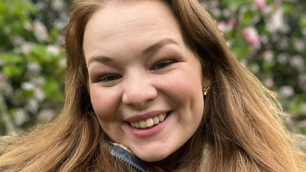 Emily Handstock, a youth activist part of the Love Your Period campaign.