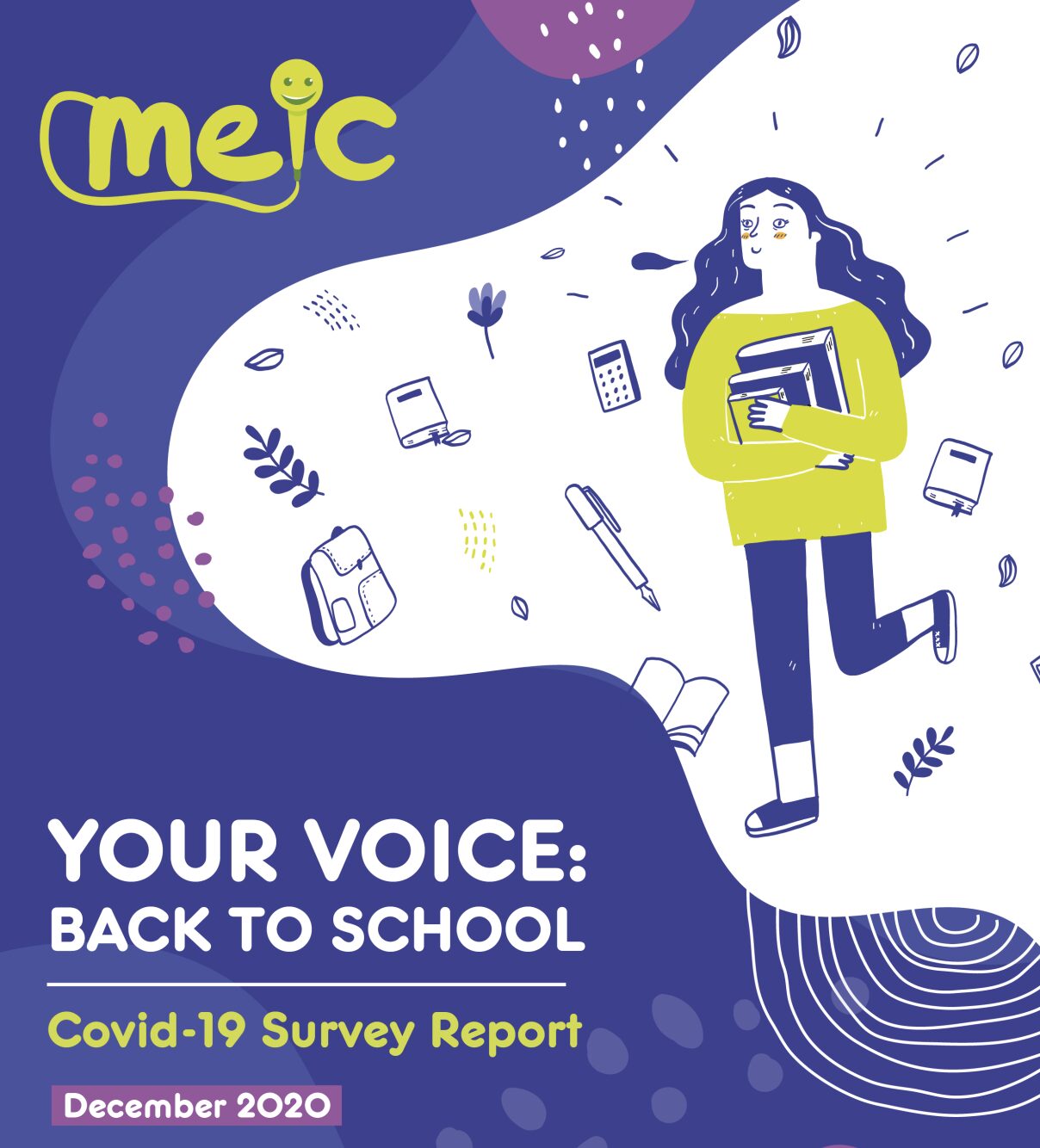 Screenshot of front page of report