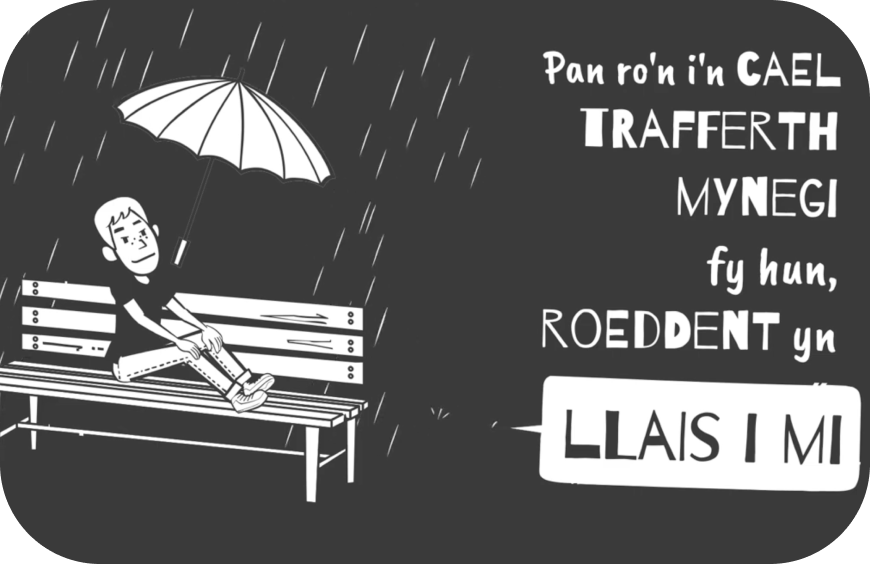 Oes unrhyw un yn gwrando?