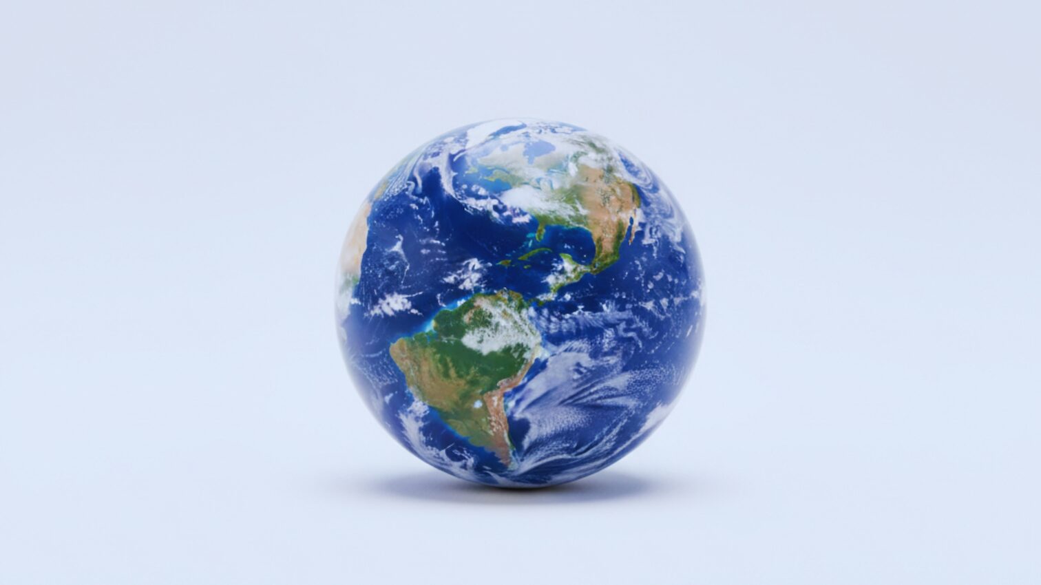 Aerial view of the world